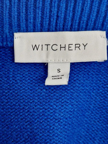 Witchery Off the Shoulder Wool Knit Jumper Size S by SwapUp-Online Second Hand Store-Online Thrift Store