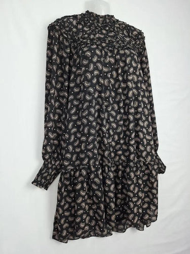 Witchery Paisley Gathered Neck Dress Size 8 by SwapUp-Online Second Hand Store-Online Thrift Store