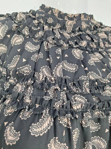 Witchery Paisley Gathered Neck Dress Size 8 by SwapUp-Online Second Hand Store-Online Thrift Store