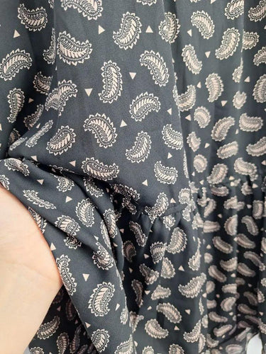Witchery Paisley Gathered Neck Dress Size 8 by SwapUp-Online Second Hand Store-Online Thrift Store