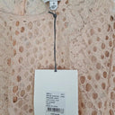 Witchery Peach Lace Shell Frilled Top Size 8 by SwapUp-Online Second Hand Store-Online Thrift Store