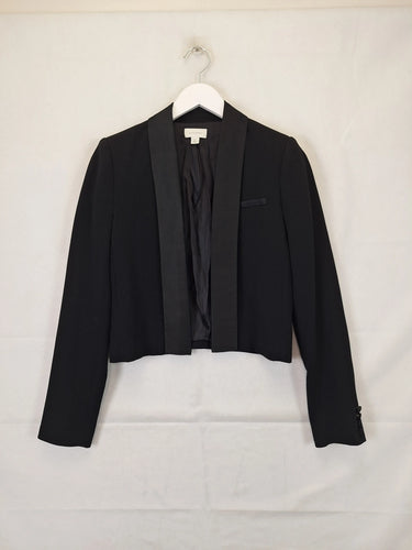 Witchery Posh Tux-look Cropped Blazer Size 8 by SwapUp-Online Second Hand Store-Online Thrift Store