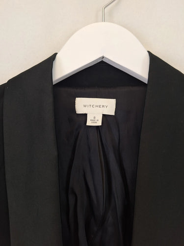 Witchery Posh Tux-look Cropped Blazer Size 8 by SwapUp-Online Second Hand Store-Online Thrift Store