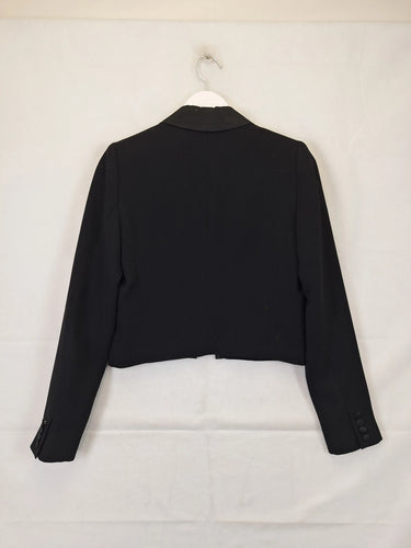 Witchery Posh Tux-look Cropped Blazer Size 8 by SwapUp-Online Second Hand Store-Online Thrift Store