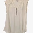 Witchery Posh Zip Neck Top Size 4 by SwapUp-Online Second Hand Store-Online Thrift Store