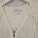 Witchery Posh Zip Neck Top Size 4 by SwapUp-Online Second Hand Store-Online Thrift Store