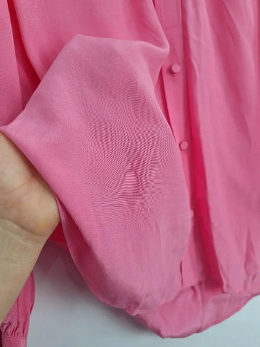 Witchery Relaxed Fuchsia Pink Shirt Size 8 by SwapUp-Online Second Hand Store-Online Thrift Store