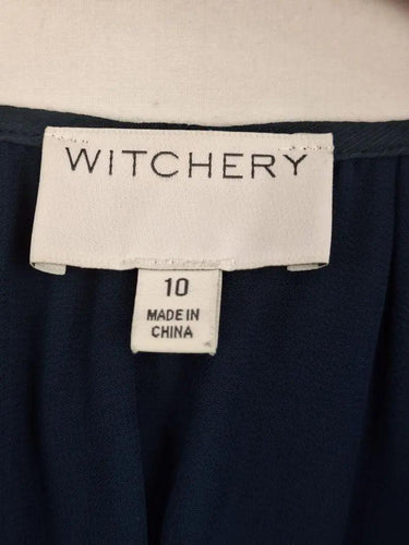Witchery Relaxed Teal Maxi Dress Size 10 by SwapUp-Online Second Hand Store-Online Thrift Store
