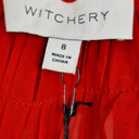 Witchery Romantic Crimson Ruffle Neck Shirt Size 8 by SwapUp-Online Second Hand Store-Online Thrift Store