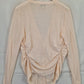 Witchery Ruched Side Sheer Knit Cardigan Size S by SwapUp-Online Second Hand Store-Online Thrift Store