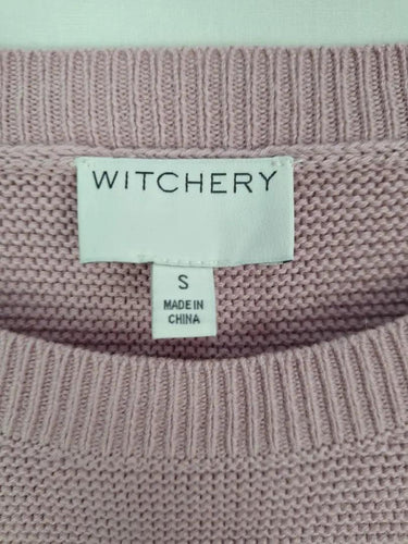 Witchery Scooped Winter Staple Knit Jumper Size S by SwapUp-Online Second Hand Store-Online Thrift Store