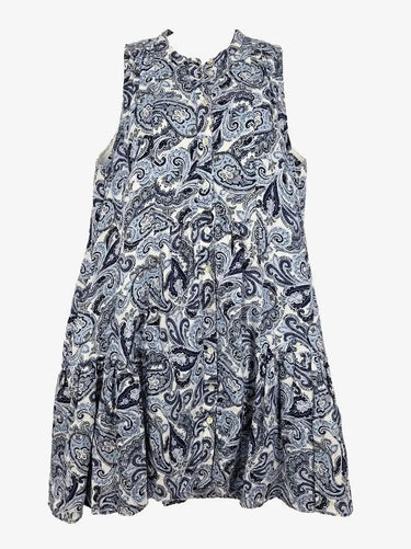 Witchery Shades Of Blue Paisley Mini Dress Size 10 by SwapUp-Online Second Hand Store-Online Thrift Store