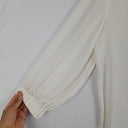 Witchery Sheer Scoop Hem Longsleeve Top Size 8 by SwapUp-Online Second Hand Store-Online Thrift Store