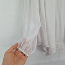 Witchery Sheer Shimmer Stripe Blouse Size 14 by SwapUp-Online Second Hand Store-Online Thrift Store