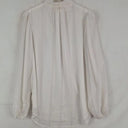 Witchery Sheer Shimmer Stripe Blouse Size 14 by SwapUp-Online Second Hand Store-Online Thrift Store