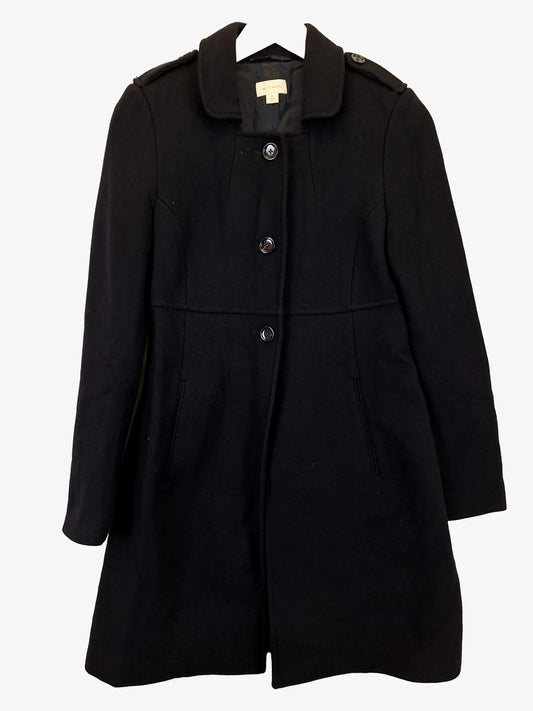 Witchery Single Breasted Structured Wool  Coat Size 8 by SwapUp-Online Second Hand Store-Online Thrift Store