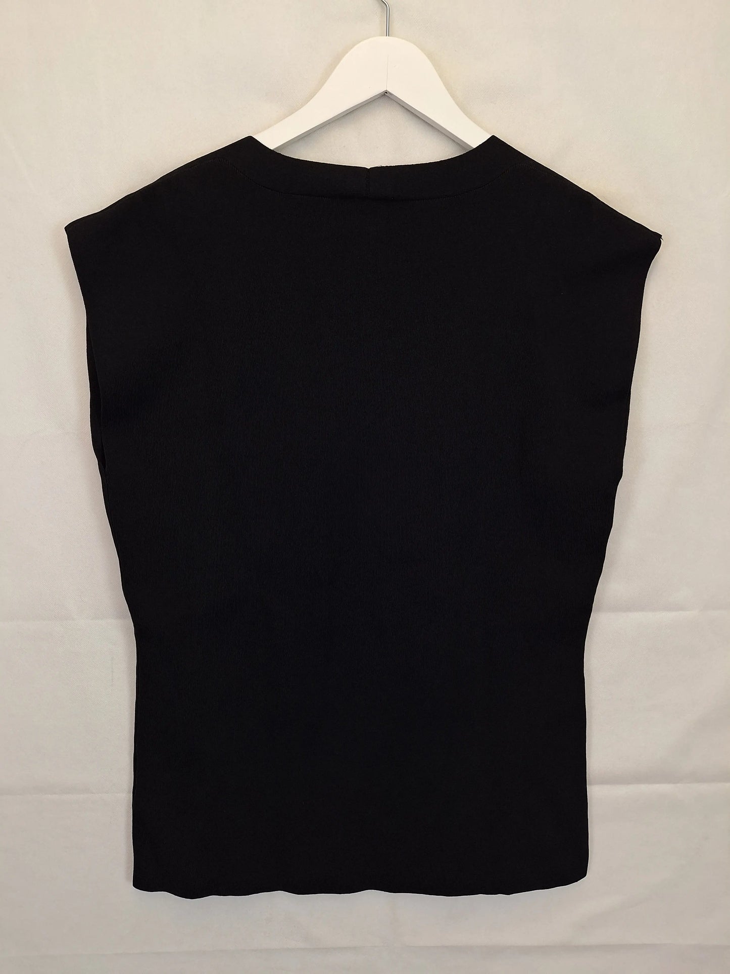 Witchery Sleeveless V Neck Top Size L by SwapUp-Online Second Hand Store-Online Thrift Store