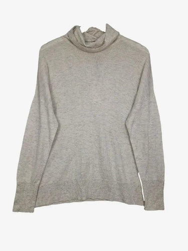 Witchery Soft Grey Roll Neck Jumper Size S by SwapUp-Online Second Hand Store-Online Thrift Store
