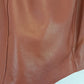 Witchery Stylish Merlot Leather Mini Skirt Size 10 by SwapUp-Online Second Hand Store-Online Thrift Store