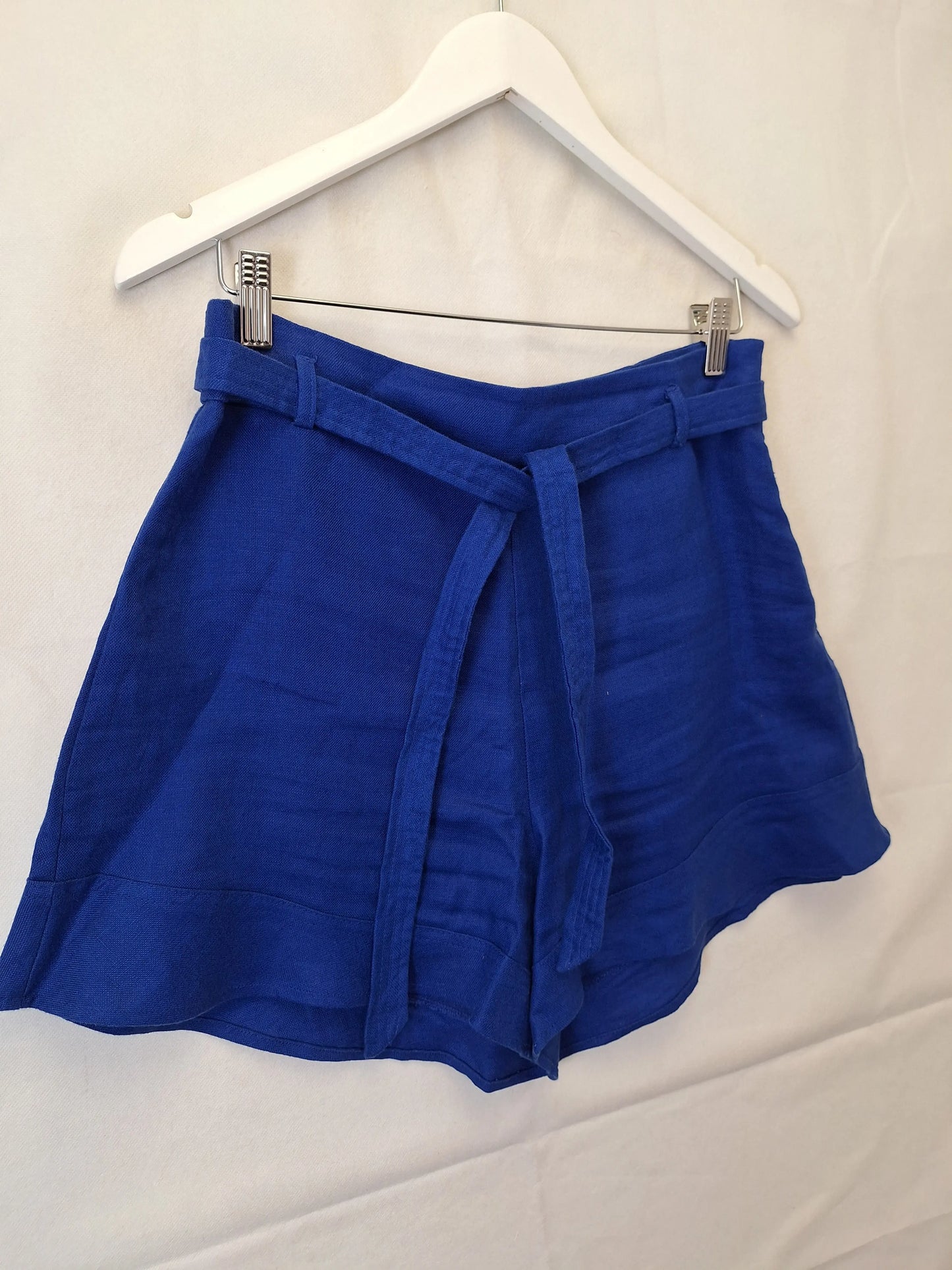 Witchery Summer Linen Tie Waist Shorts Size 10 by SwapUp-Online Second Hand Store-Online Thrift Store