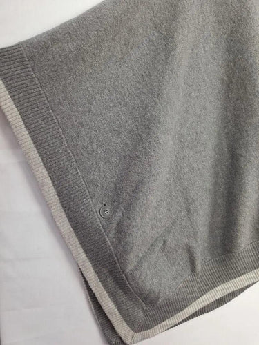 Witchery Thick Dark Grey Open Sided Poncho Top Size OSFA by SwapUp-Online Second Hand Store-Online Thrift Store