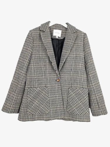 Witchery Thick Tweed Single Breasted Jacket Size 10 by SwapUp-Online Second Hand Store-Online Thrift Store