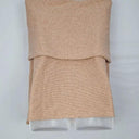 Witchery Toffee Fold Over Knit Top Size S by SwapUp-Online Second Hand Store-Online Thrift Store