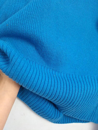 Witchery Vibrant Blue Shoulder Button Jumper Size S by SwapUp-Online Second Hand Store-Online Thrift Store