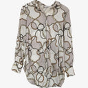 Witchery White Relaxed Chain Shirt Size 8 by SwapUp-Online Second Hand Store-Online Thrift Store