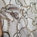 Witchery White Relaxed Chain Shirt Size 8 by SwapUp-Online Second Hand Store-Online Thrift Store