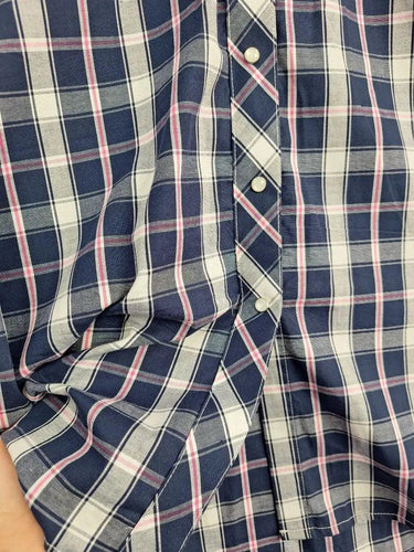 Wrangler Checked Press Stud Western Shirt Size 14 by SwapUp-Online Second Hand Store-Online Thrift Store