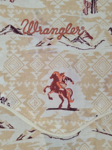 Wrangler Hand Drawn Novelty Western Shirt Size 14 by SwapUp-Online Second Hand Store-Online Thrift Store