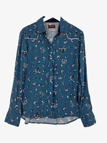 Wrangler Paisley Western Style Shirt Size 14 by SwapUp-Online Second Hand Store-Online Thrift Store