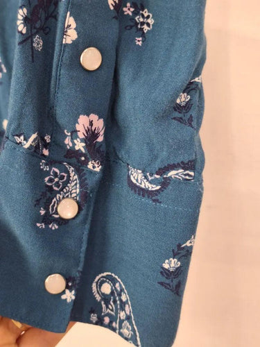 Wrangler Paisley Western Style Shirt Size 14 by SwapUp-Online Second Hand Store-Online Thrift Store