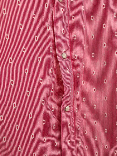 Wrangler Pink Geo Western Style Shirt Size 14 by SwapUp-Online Second Hand Store-Online Thrift Store