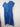 Yarra Trail Vibrant Blue Ruffle Linen Dress Size 18 by SwapUp-Online Second Hand Store-Online Thrift Store