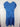 Yarra Trail Vibrant Blue Ruffle Linen Dress Size 18 by SwapUp-Online Second Hand Store-Online Thrift Store