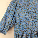 Zara Animal Print Tiered Mini Dress Size L by SwapUp-Online Second Hand Store-Online Thrift Store
