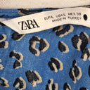 Zara Animal Print Tiered Mini Dress Size L by SwapUp-Online Second Hand Store-Online Thrift Store