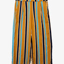 Zara Everyday Mustard Stripe Relaxed Fit Pants Size S by SwapUp-Online Second Hand Store-Online Thrift Store