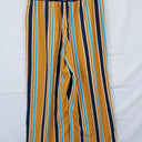 Zara Everyday Mustard Stripe Relaxed Fit Pants Size S by SwapUp-Online Second Hand Store-Online Thrift Store