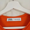 Zara Funky Orange Basic T-shirt Size M by SwapUp-Online Second Hand Store-Online Thrift Store