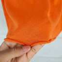 Zara Funky Orange Basic T-shirt Size M by SwapUp-Online Second Hand Store-Online Thrift Store