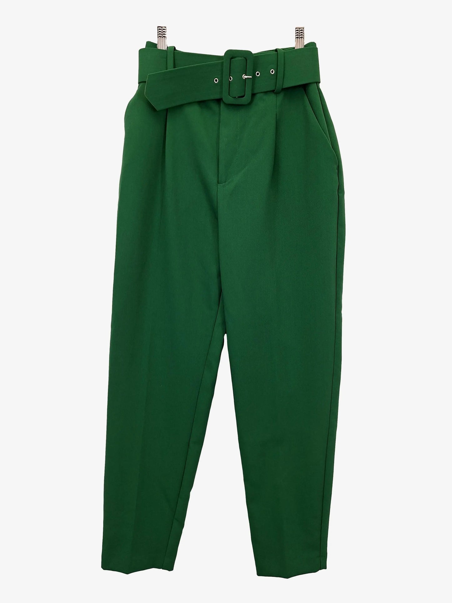 Zara High Waisted Belted Office Pants Size 6 – SwapUp