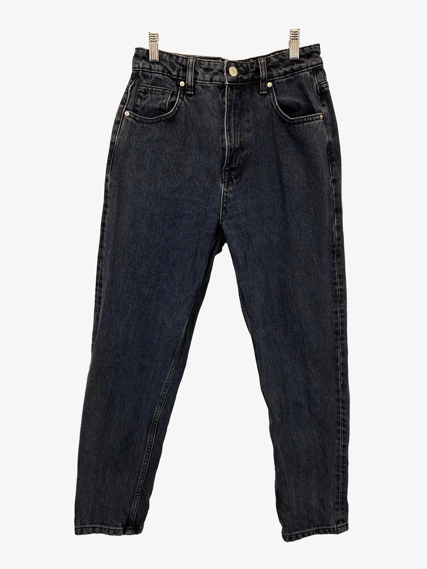 Zara Indigo Cropped Casual Jeans Size 8 by SwapUp-Online Second Hand Store-Online Thrift Store