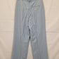 Zara Pale Blue Straight Leg Pants Size S by SwapUp-Online Second Hand Store-Online Thrift Store