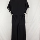 Zara Pom Pom Trimmed Wrap Jumpsuit Size XS by SwapUp-Online Second Hand Store-Online Thrift Store
