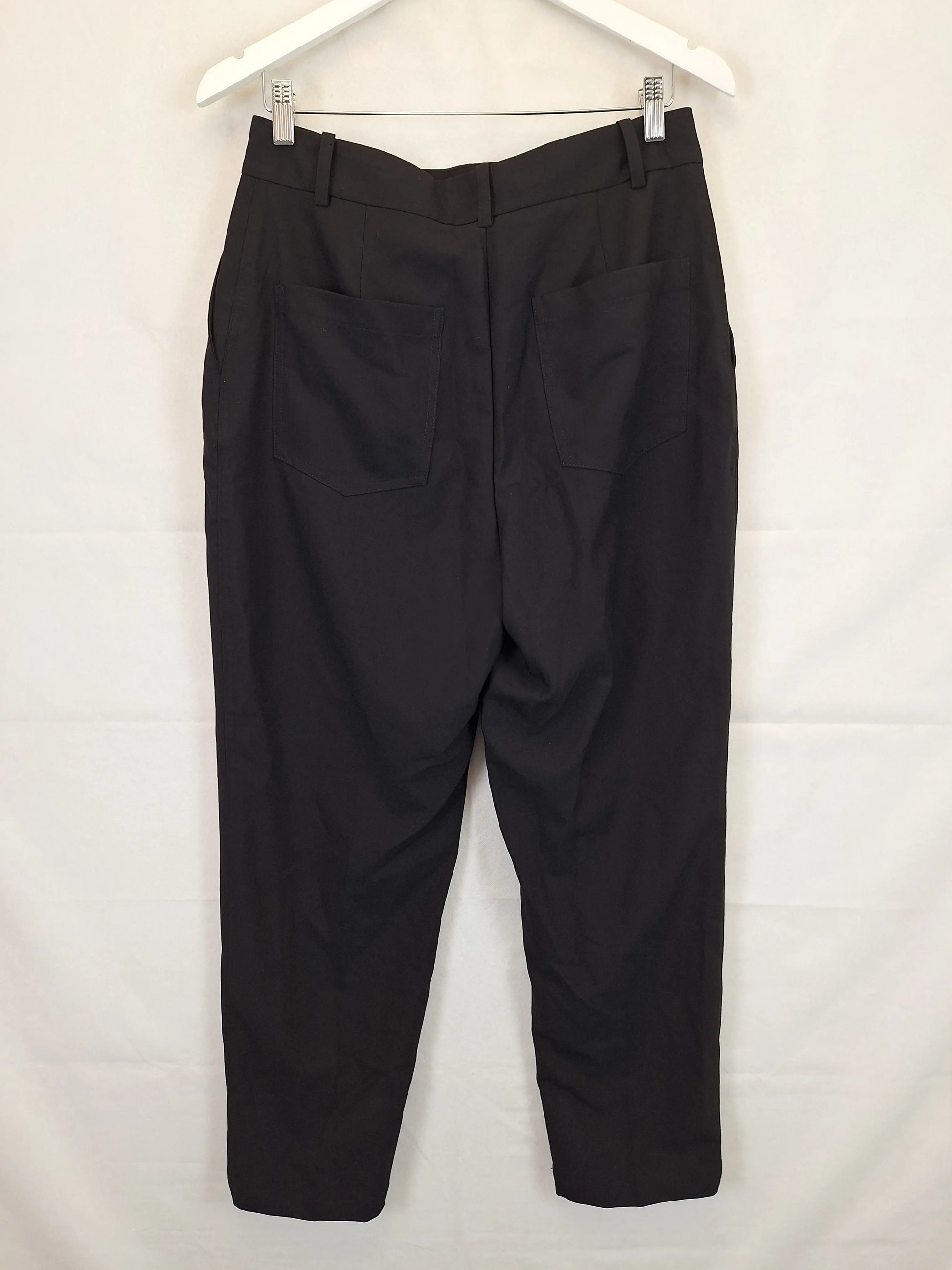Zara Smart Button Down Office Pants Size L by SwapUp-Online Second Hand Store-Online Thrift Store