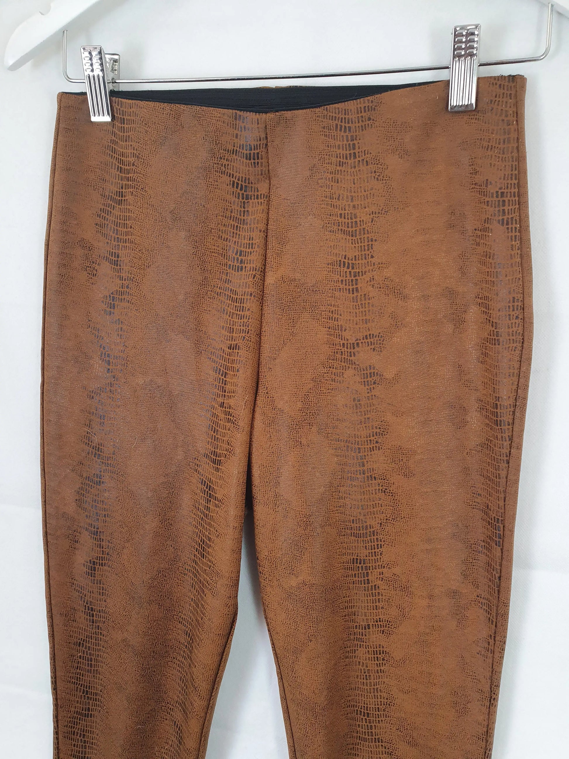 Zara Snake Print Leggings Size S by SwapUp-Online Second Hand Store-Online Thrift Store