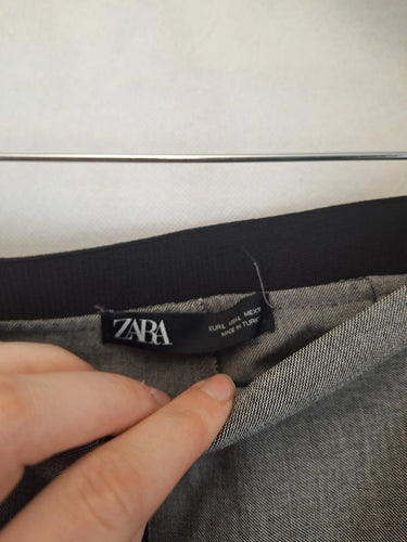 Zara Striped Classic Work Staple Pants Size L by SwapUp-Online Second Hand Store-Online Thrift Store